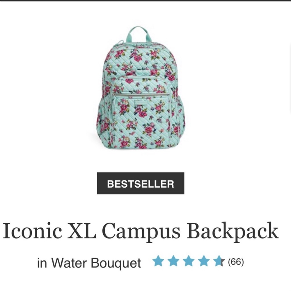 MAKE OFFER!! XL Vera Bradley campus backpack 💧